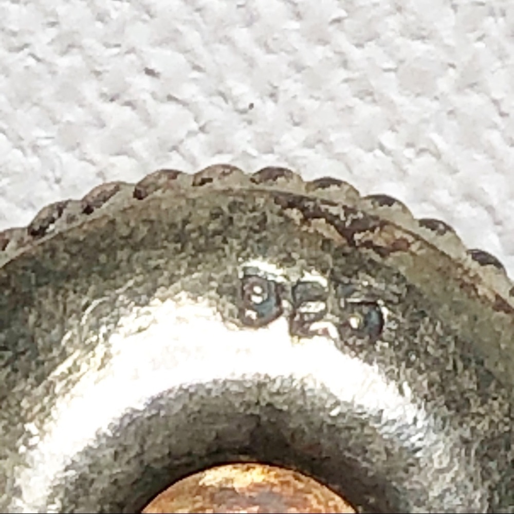 Sterling Silver Mexico Sombrero Hat Charm Pendant - Picture 4 of 7